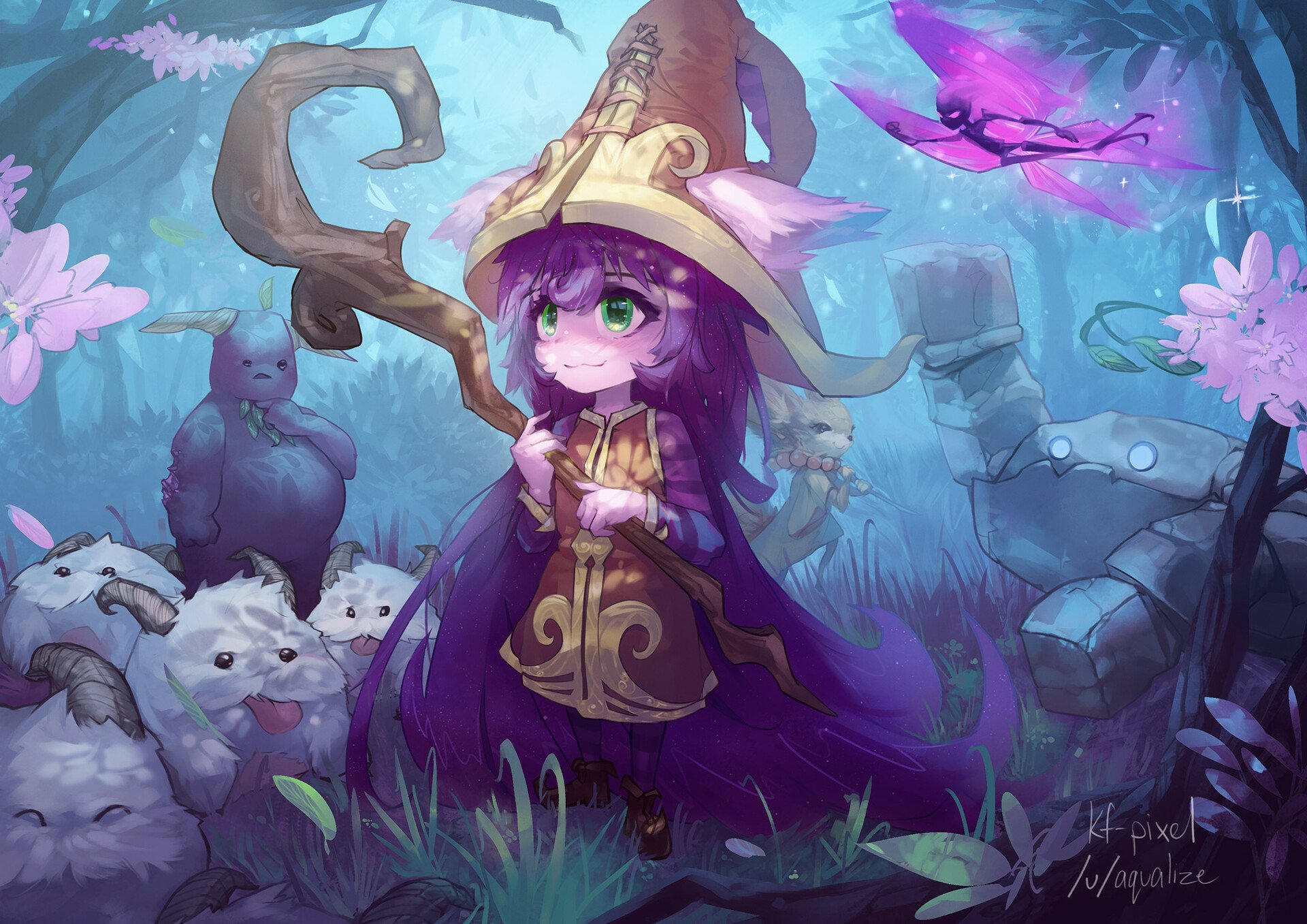 Download Lulu (League Of Legends) Video Game League Of Legends HD Wallpaper