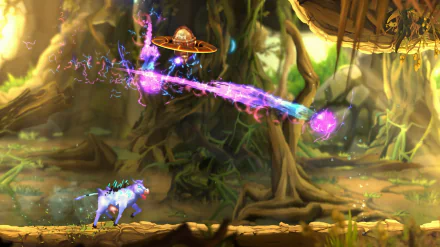 video game Moo Lander HD Desktop Wallpaper | Background Image