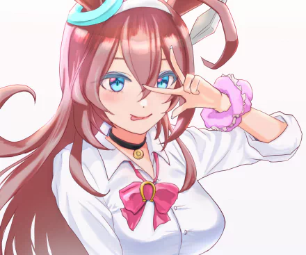 Mihono Bourbon Anime Uma Musume: Pretty Derby HD Desktop Wallpaper | Background Image