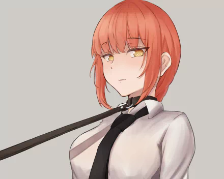 Makima (Chainsaw Man) Anime Chainsaw Man HD Desktop Wallpaper | Background Image