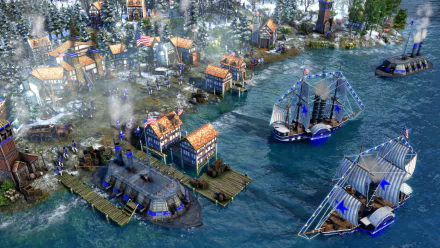 video game Age of Empires III: Definitive Edition HD Desktop Wallpaper | Background Image