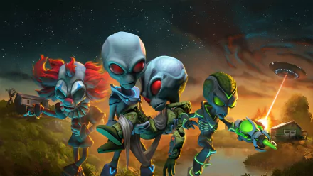 video game Destroy All Humans! Clone Carnage HD Desktop Wallpaper | Background Image