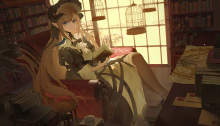 Nightingale (Arknights) video game Arknights HD Desktop Wallpaper | Background Image