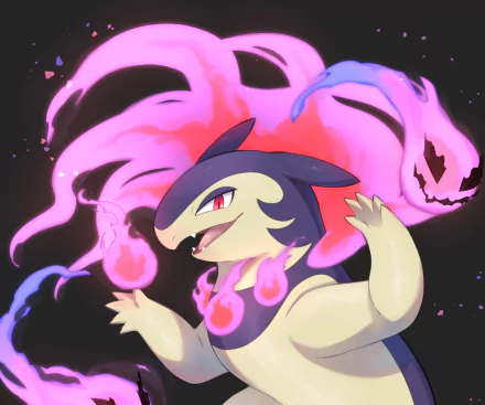 Typhlosion (Pokemon) video game Pokémon Legends: Arceus HD Desktop Wallpaper | Background Image