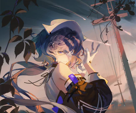 Whisperain (Arknights) video game Arknights HD Desktop Wallpaper | Background Image