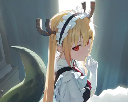 Tohru (Miss Kobayashi's Dragon Maid) Anime Miss Kobayashi's Dragon Maid HD Desktop Wallpaper | Background Image