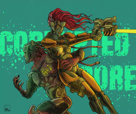  Corrupted Core by João Antunes Jr.