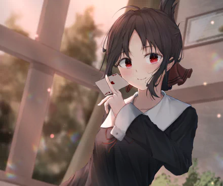 Miko Iino Anime Kaguya-sama: Love is War HD Desktop Wallpaper | Background Image