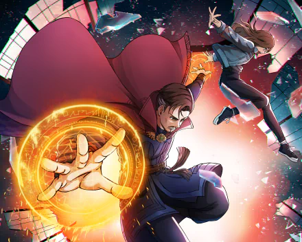 America Chavez Doctor Strange Comic Doctor Strange in the Multiverse of Madness HD Desktop Wallpaper | Background Image