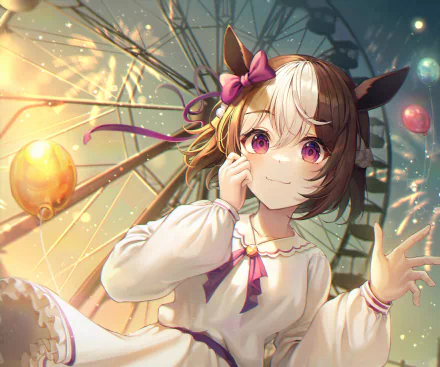 Special Week (Uma Musume) Anime Uma Musume: Pretty Derby HD Desktop Wallpaper | Background Image