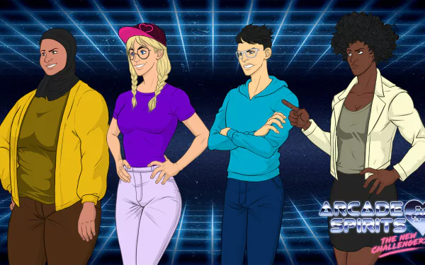 video game Arcade Spirits: The New Challengers HD Desktop Wallpaper | Background Image