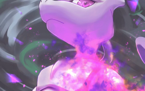 Mewtwo (Pokémon) Anime Pokemon HD Desktop Wallpaper | Background Image