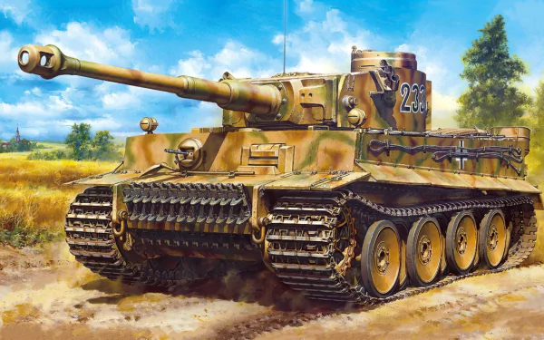  World War II Tiger 1 tank