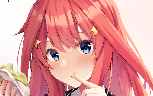 Itsuki Nakano The Quintessential Quintuplets Anime HD Desktop Wallpaper | Background Image