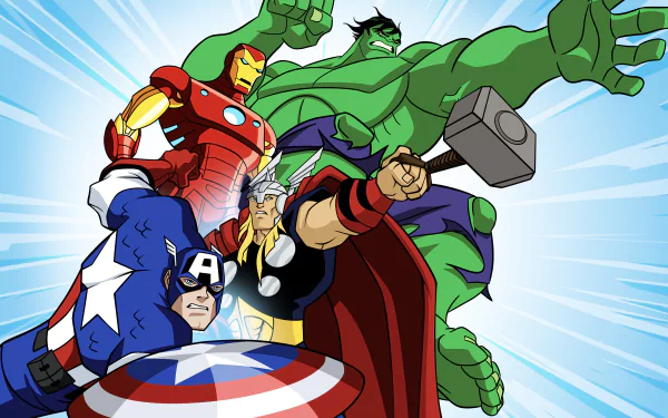 TV Show The Avengers: Earth's Mightiest Heroes HD Desktop Wallpaper | Background Image