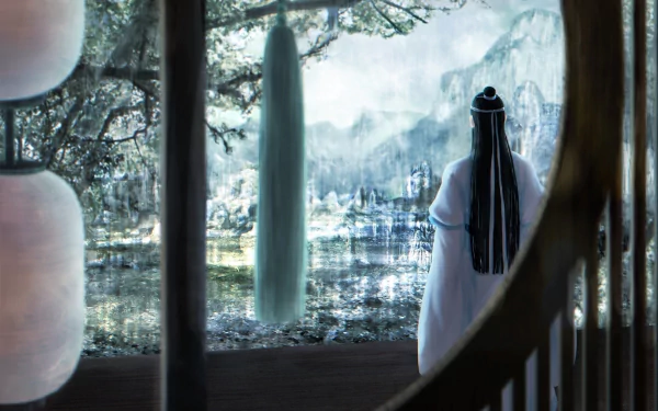 Lan Wangji Anime Mo Dao Zu Shi HD Desktop Wallpaper | Background Image