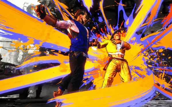 Jamie (Street Fighter) Luke Sullivan video game Street Fighter 6 HD Desktop Wallpaper | Background Image