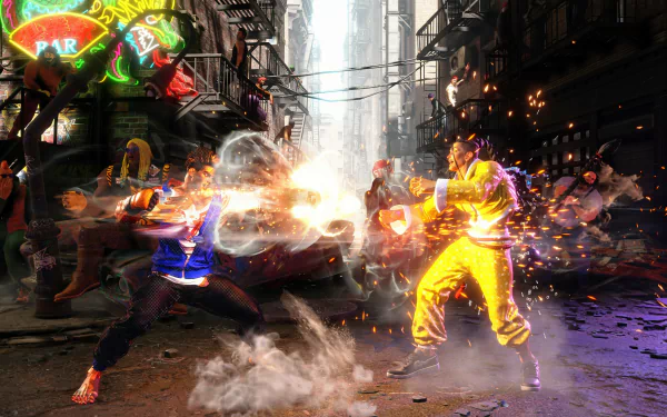 Jamie (Street Fighter) Luke Sullivan video game Street Fighter 6 HD Desktop Wallpaper | Background Image