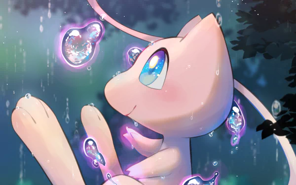 Mew (Pokémon) video game Pokemon HD Desktop Wallpaper | Background Image