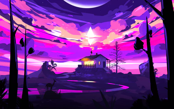 motel artistic building HD Desktop Wallpaper | Background Image