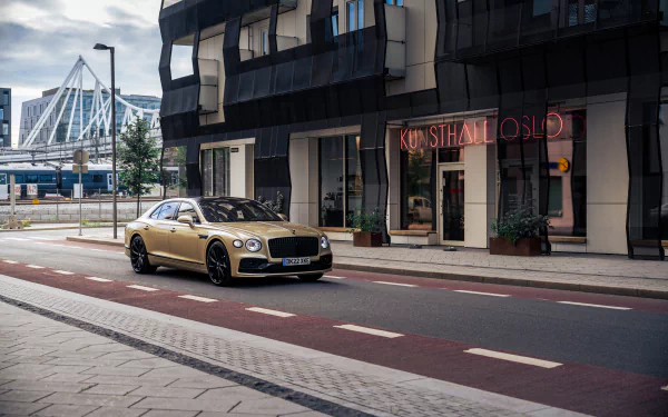 vehicle Bentley Flying Spur HD Desktop Wallpaper | Background Image