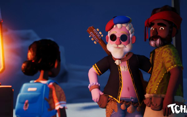 video game Tchia HD Desktop Wallpaper | Background Image