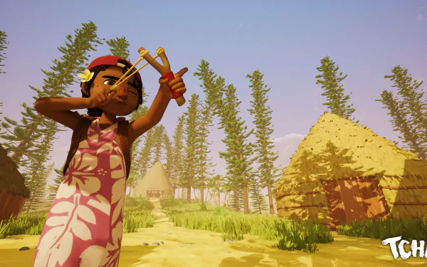 video game Tchia HD Desktop Wallpaper | Background Image