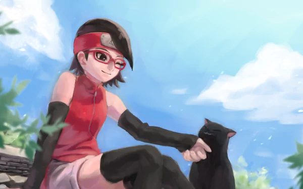 Sarada Uchiha Anime Boruto HD Desktop Wallpaper | Background Image