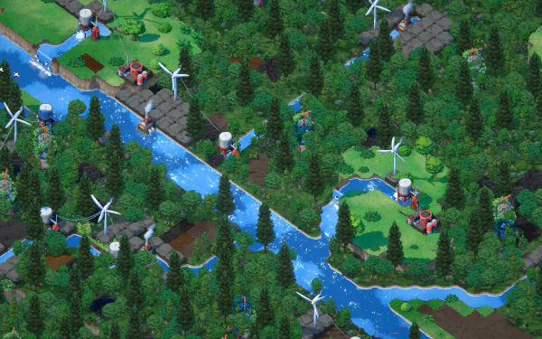 video game Terra Nil HD Desktop Wallpaper | Background Image