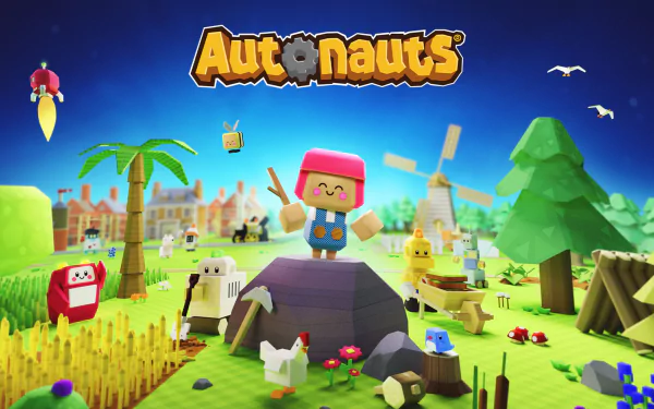 video game Autonauts HD Desktop Wallpaper | Background Image