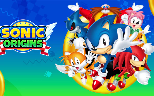 video game Sonic Origins HD Desktop Wallpaper | Background Image