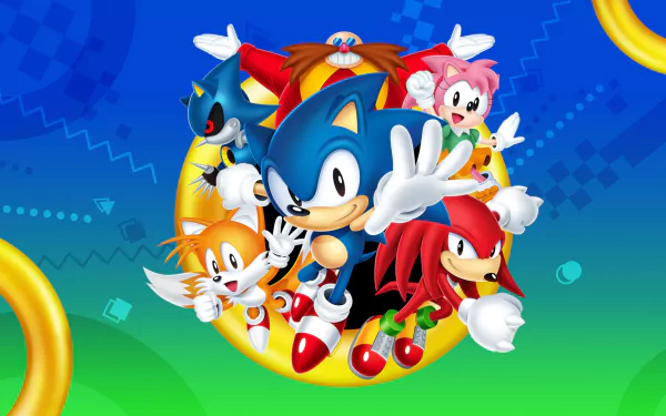 video game Sonic Origins HD Desktop Wallpaper | Background Image