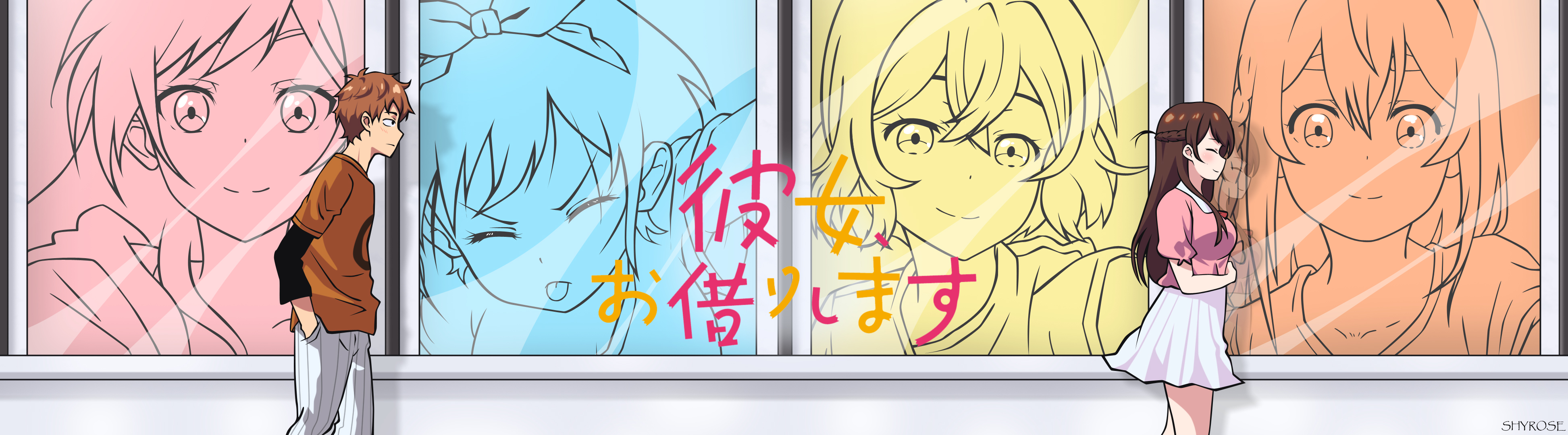 RentAGirlfriend HD Wallpaper by Shyrose