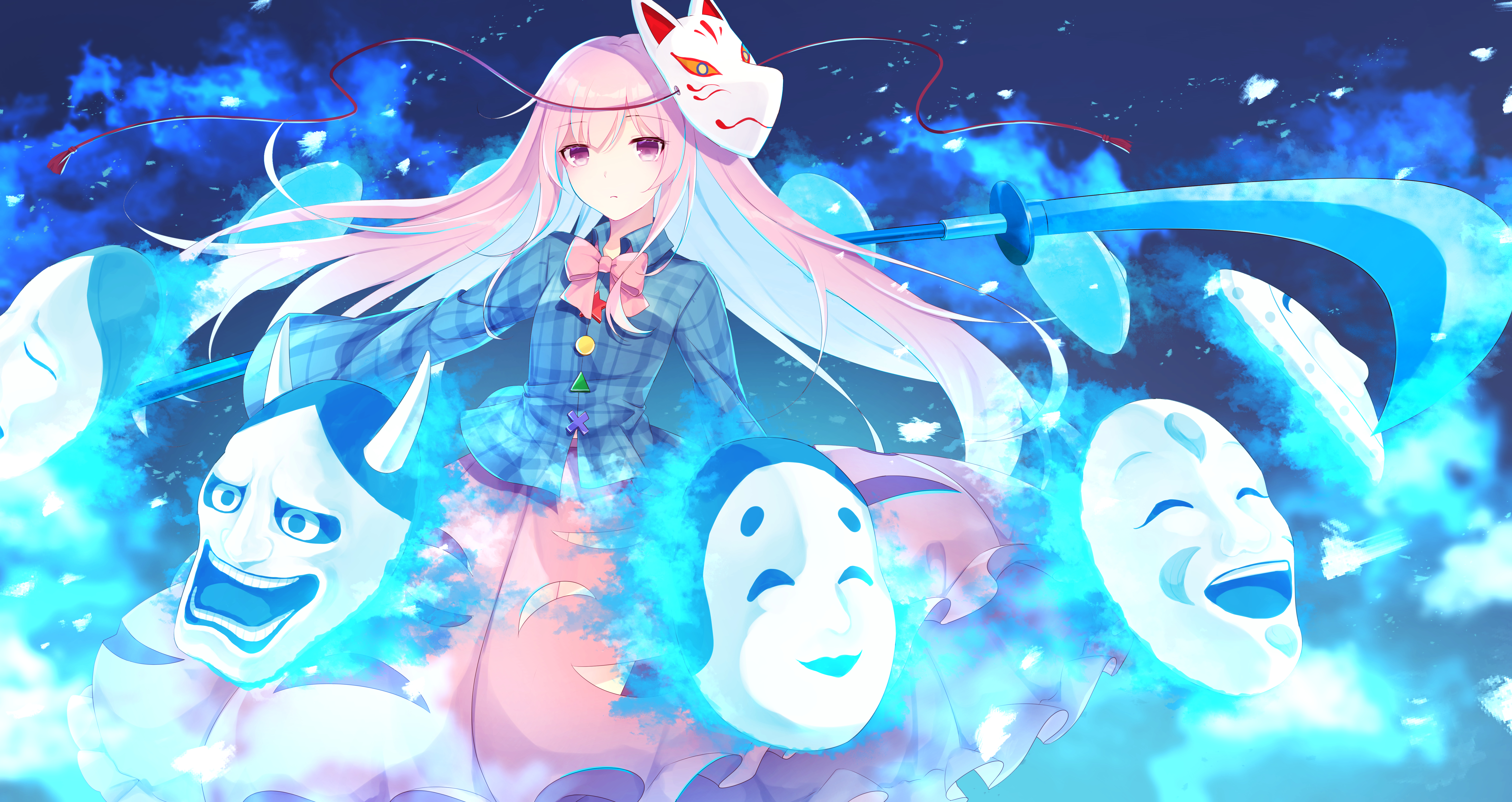 Anime Touhou HD Wallpaper | Background Image