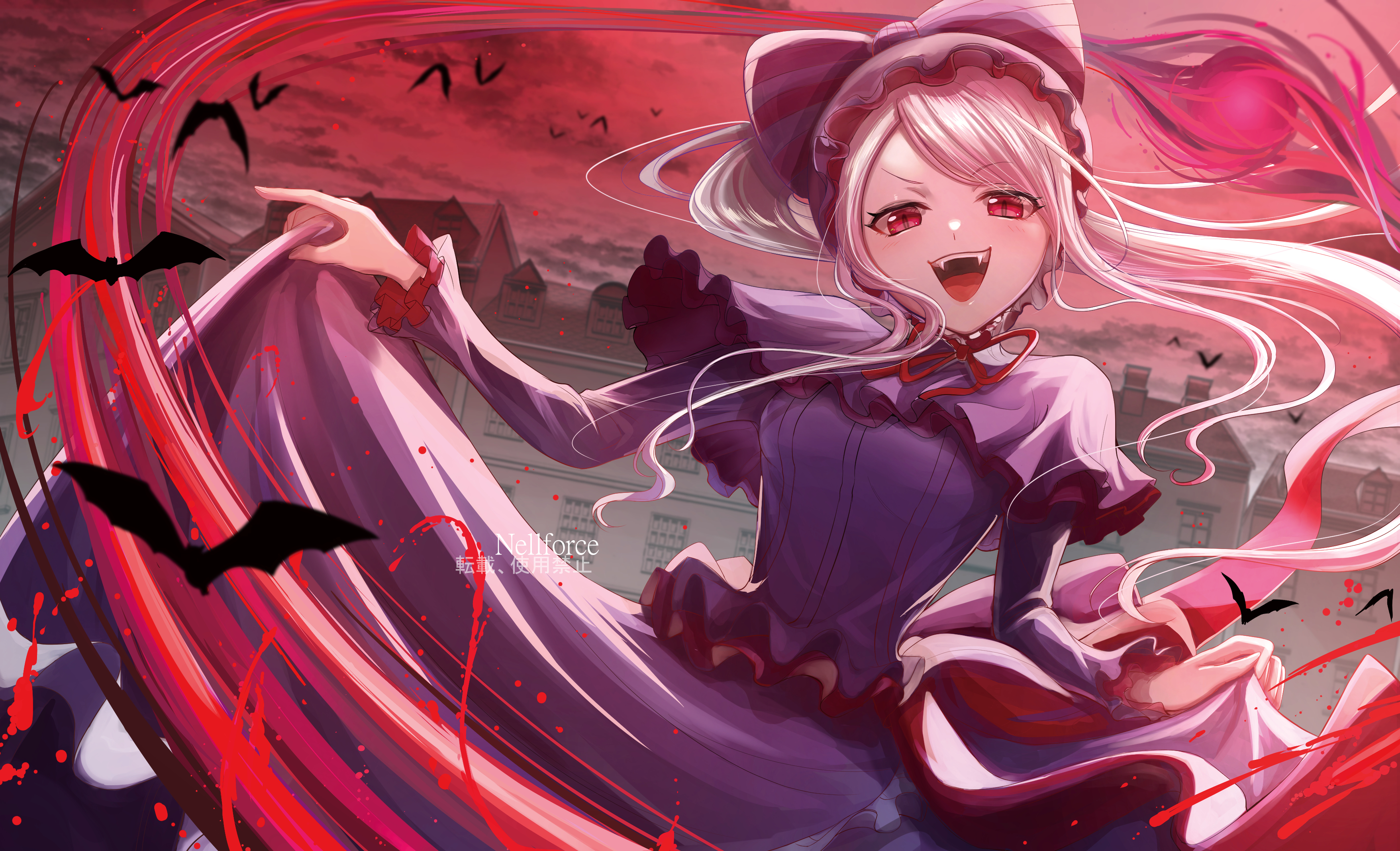 Shalltear Bloodfallen - season 4 ending card