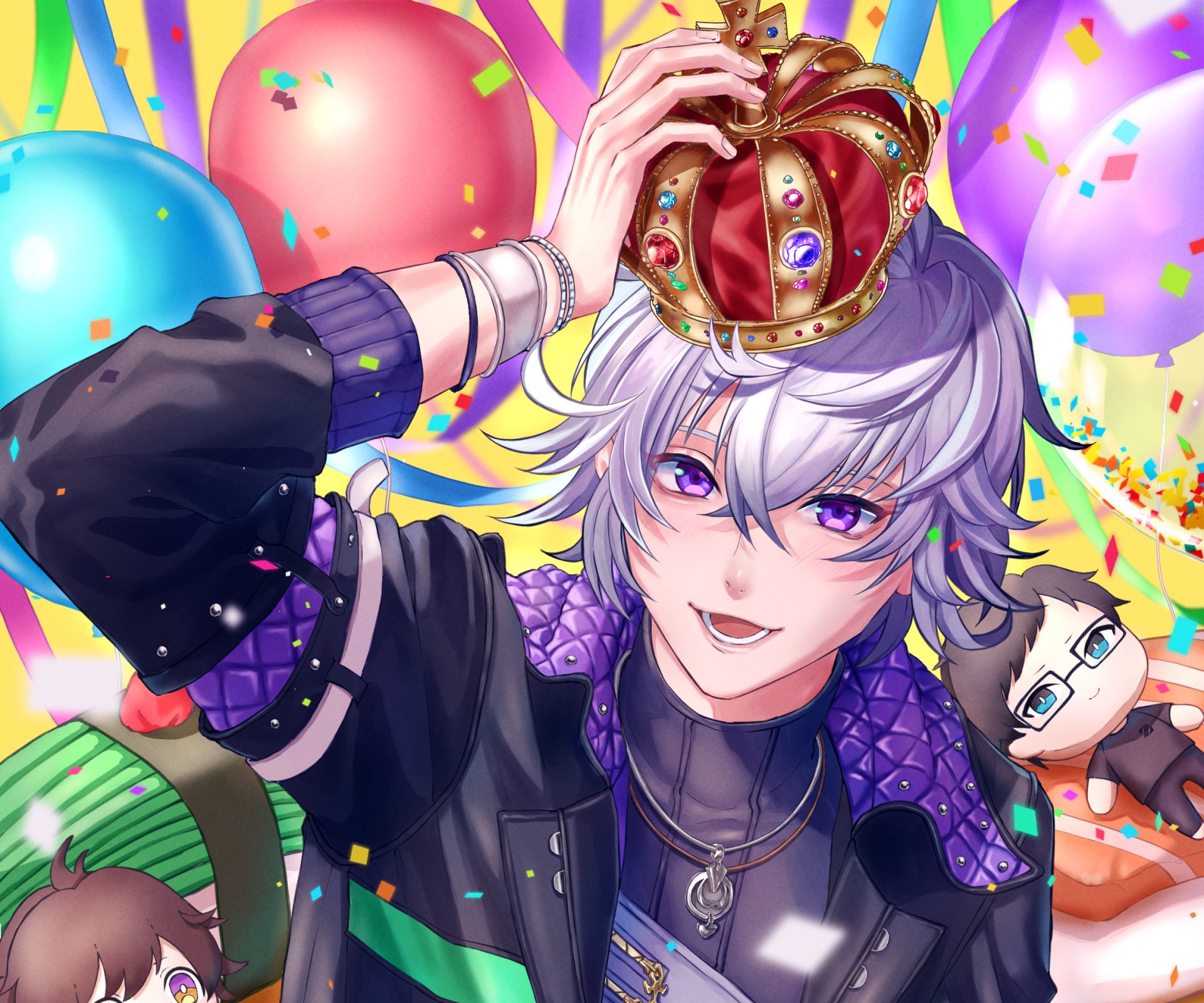 Download Nijisanji Fuwa Minato Anime Virtual Youtuber HD Wallpaper