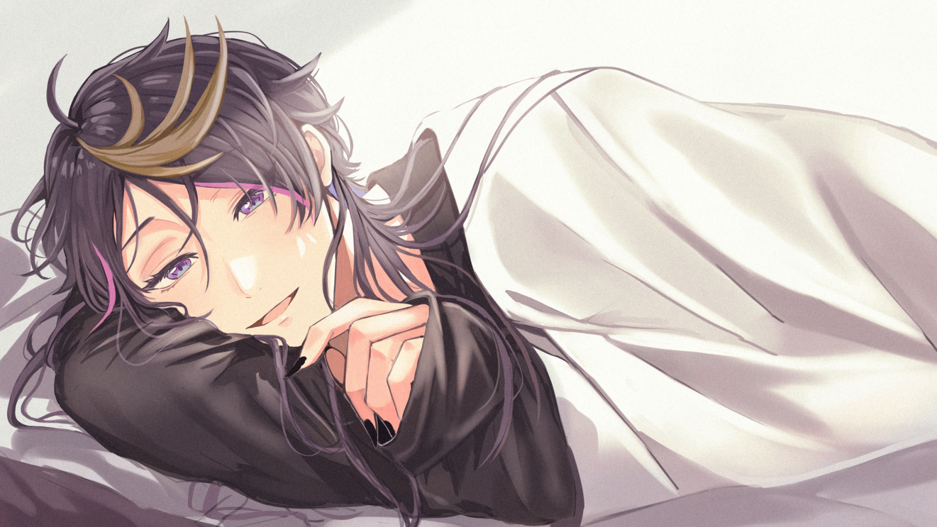 Download Luxiem Shu Yamino Anime Virtual Youtuber HD Wallpaper