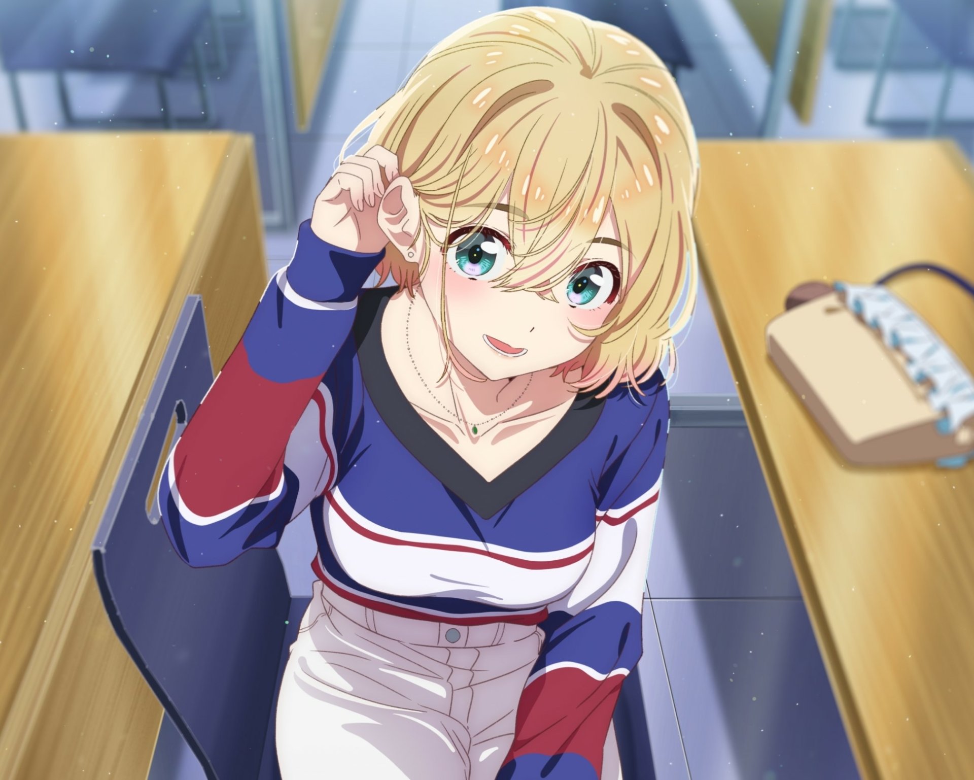 Download Mami Nanami Anime Rent-A-Girlfriend HD Wallpaper