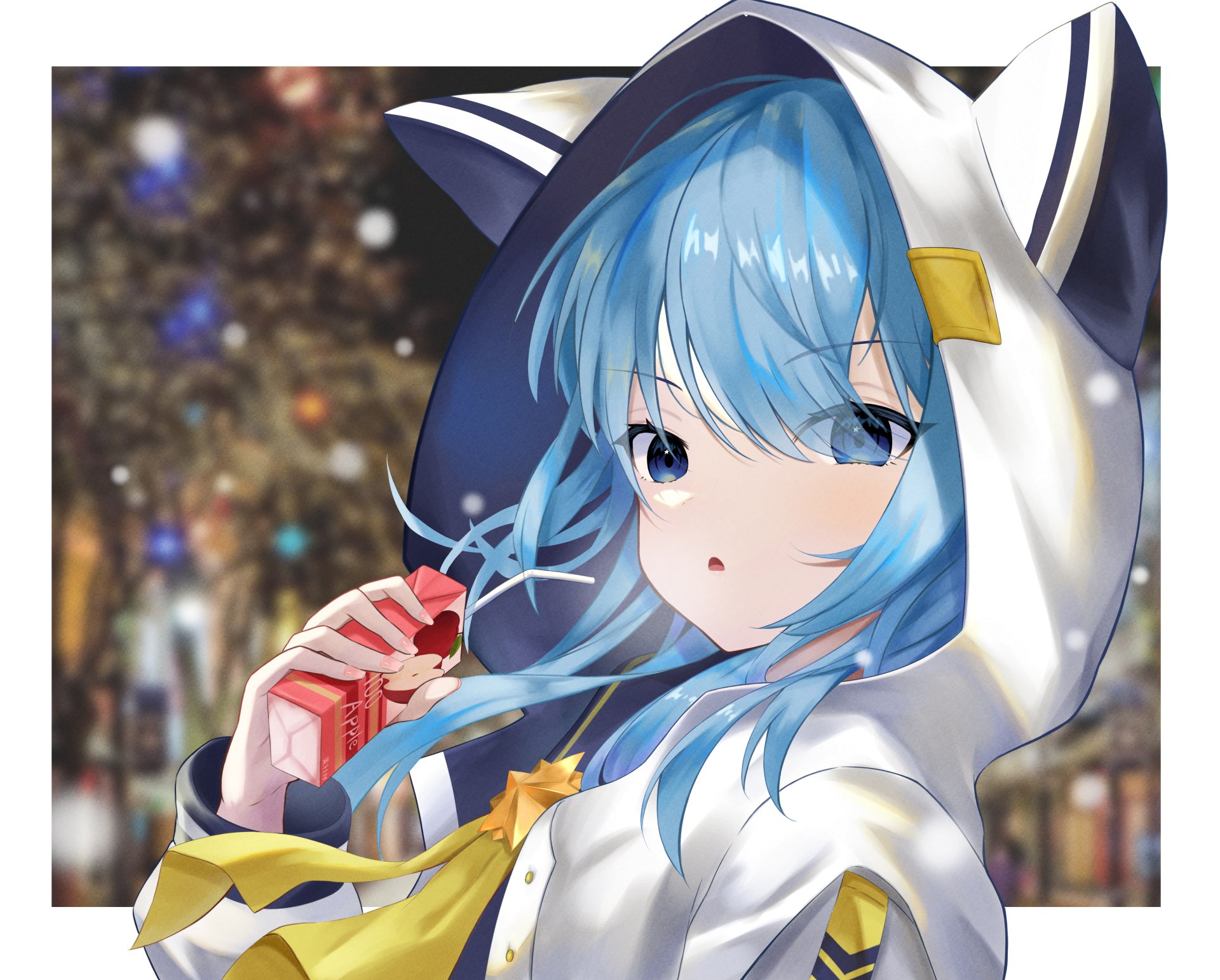 Download Hololive Hoshimachi Suisei Anime Virtual Youtuber 4k Ultra HD Wallpaper