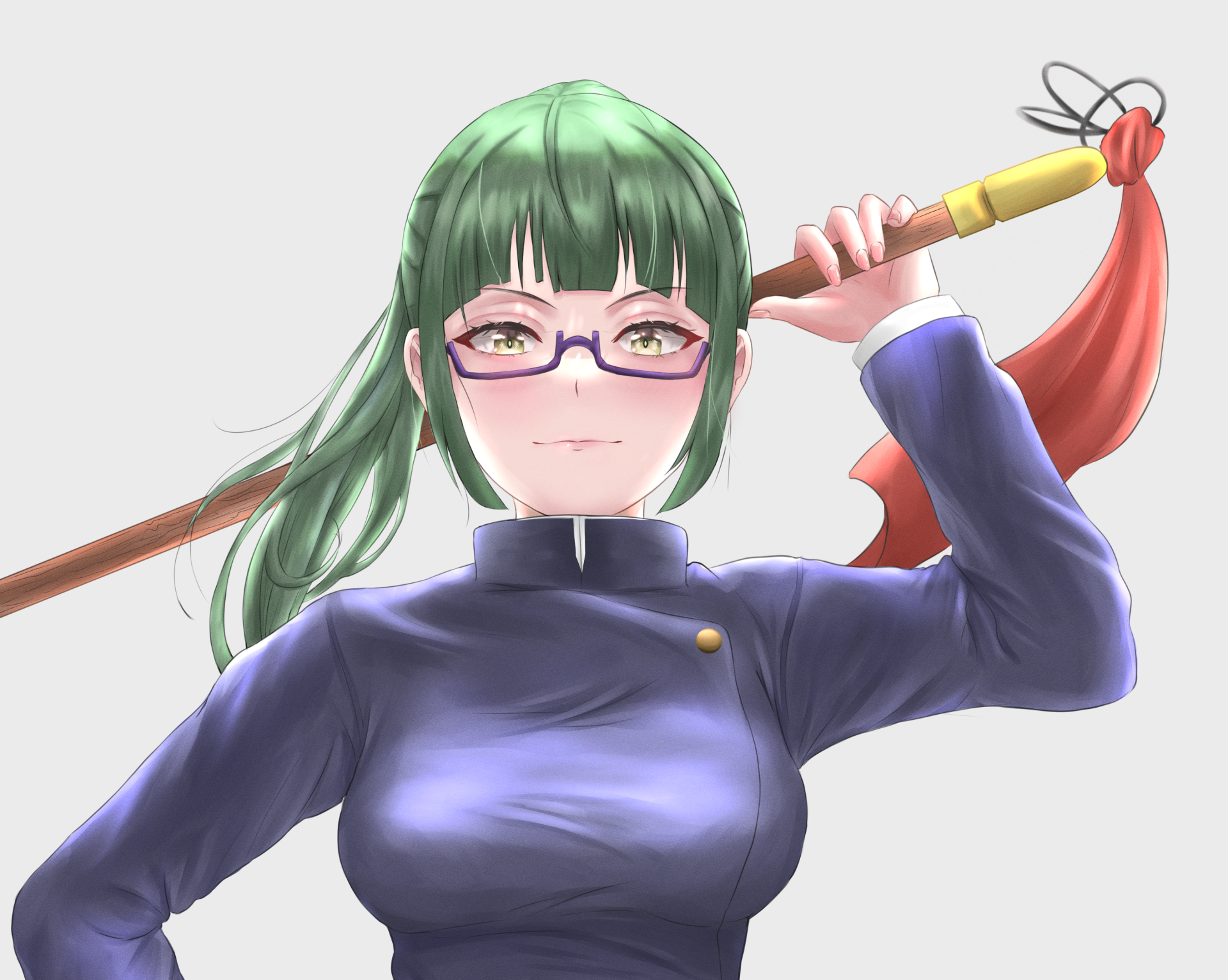 Download Maki Zenin Anime Jujutsu Kaisen HD Wallpaper by Wis Suzumira