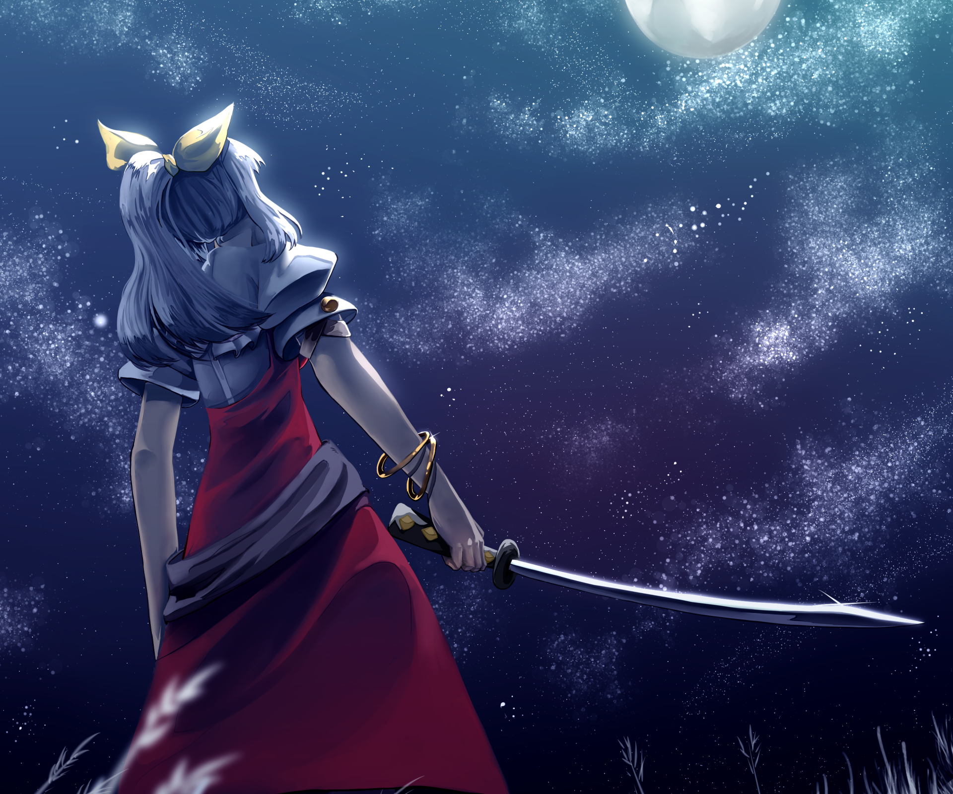 Download Watatsuki No Yorihime Anime Touhou HD Wallpaper