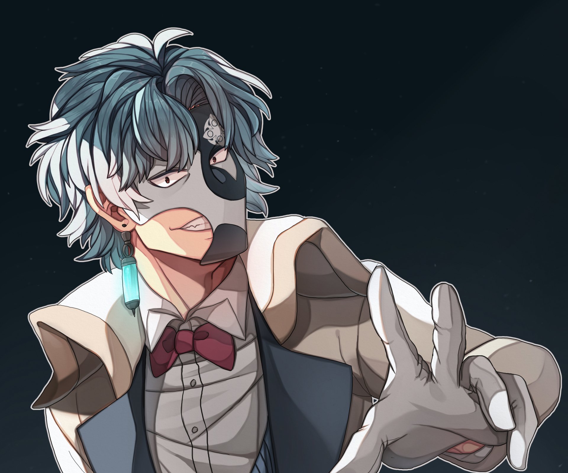 Download Il Dottore (Genshin Impact) Video Game Genshin Impact HD Wallpaper by foudreika