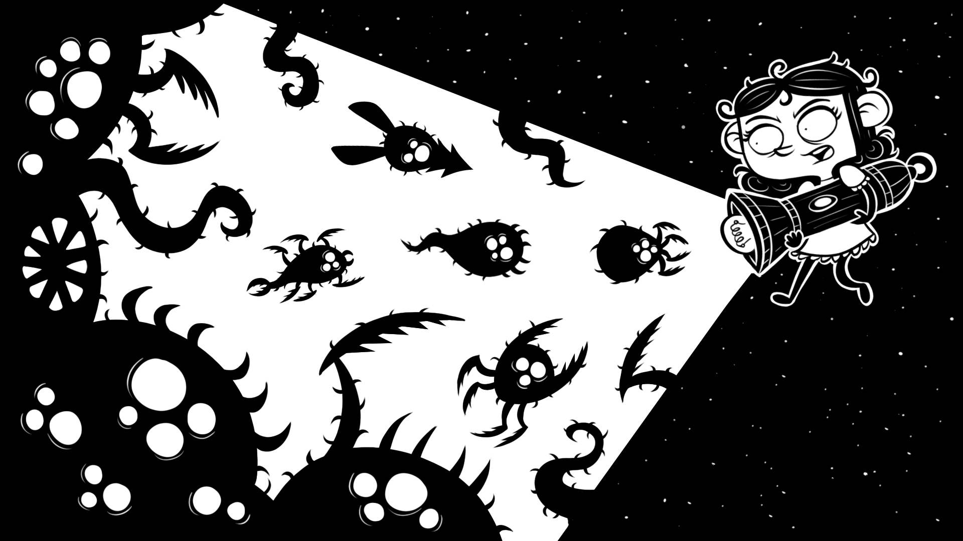 Download Video Game Eyes In The Dark HD Wallpaper