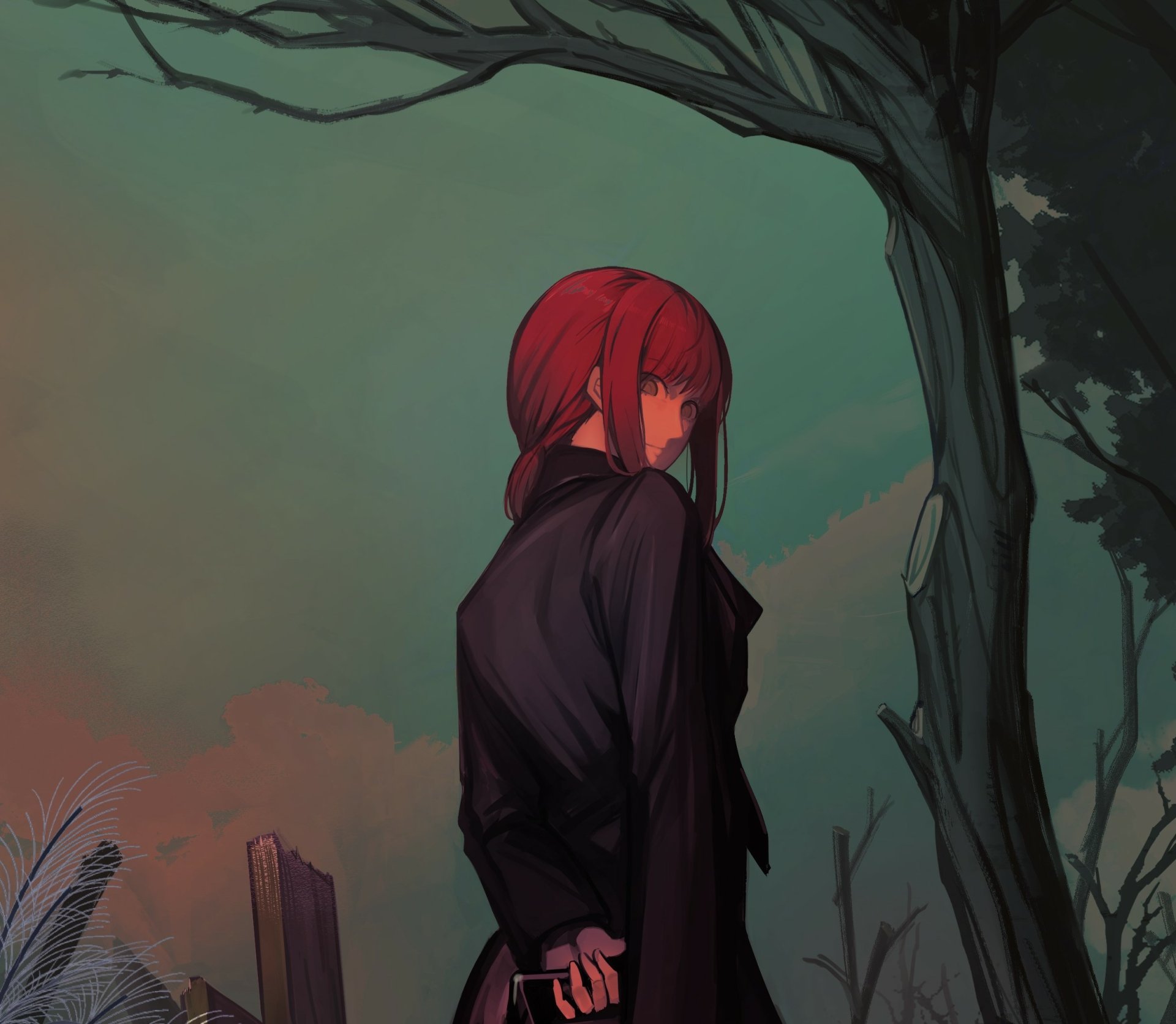 Download Makima (Chainsaw Man) Anime Chainsaw Man HD Wallpaper by klitf