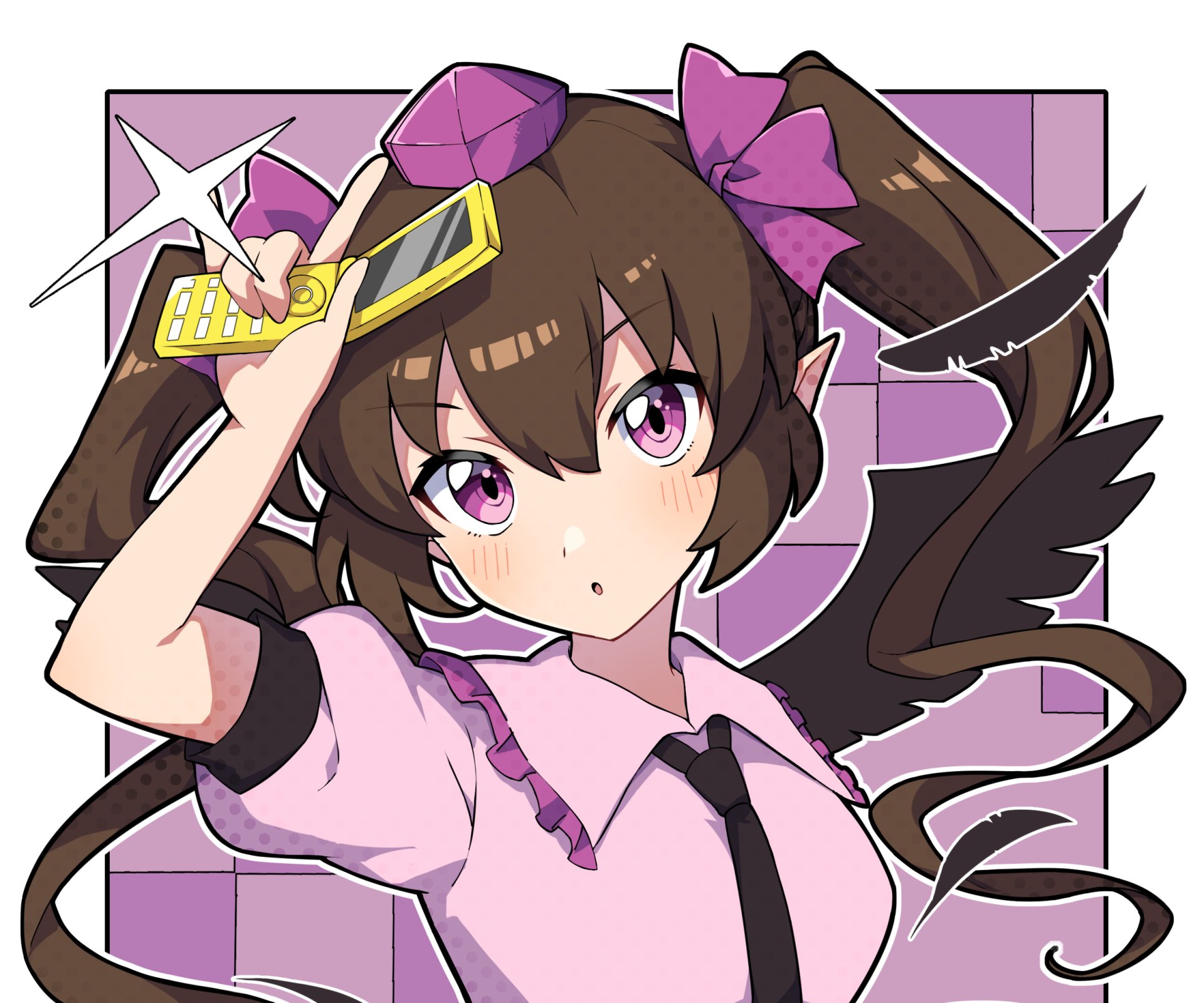 Download Hatate Himekaidou Anime Touhou HD Wallpaper