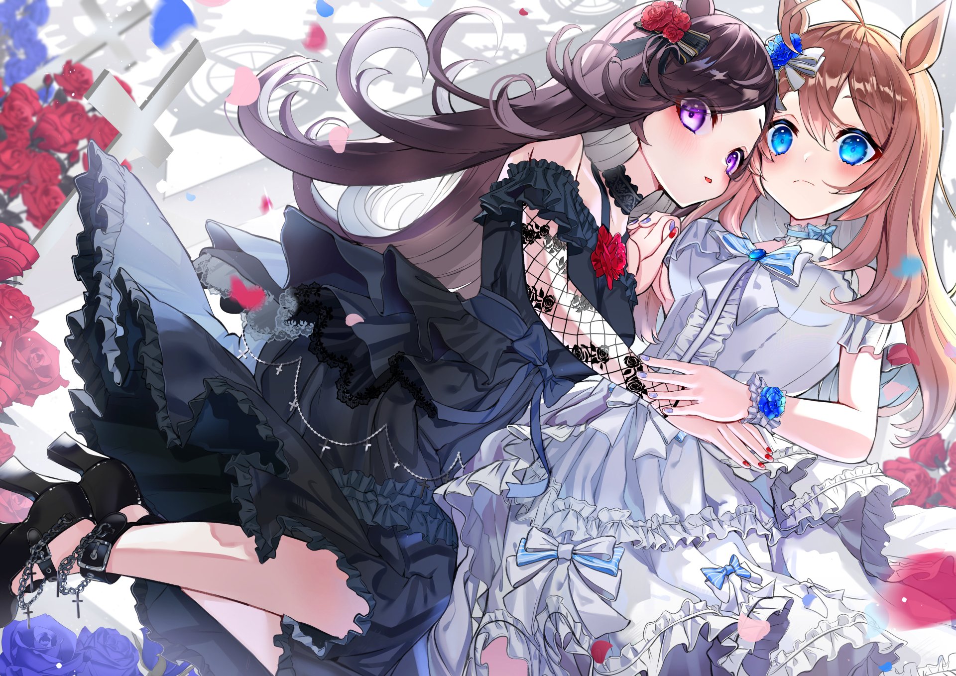 Download Rice Shower Mihono Bourbon Anime Uma Musume: Pretty Derby 4k Ultra HD Wallpaper