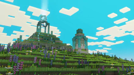 video game Minecraft Legends HD Desktop Wallpaper | Background Image