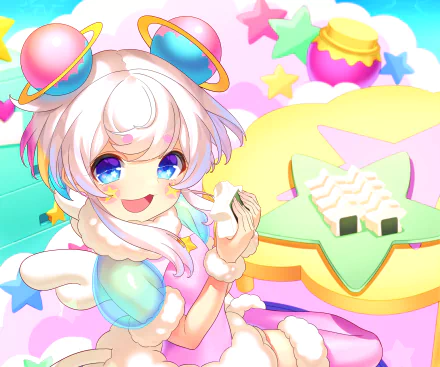 Fuwa (Precure) Anime Star☆Twinkle Precure HD Desktop Wallpaper | Background Image
