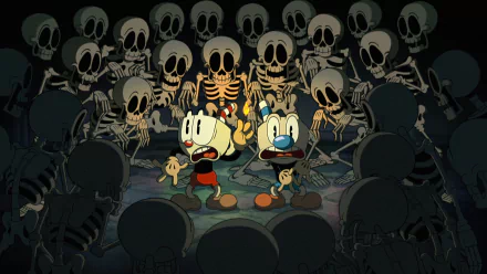 TV Show The Cuphead Show! HD Desktop Wallpaper | Background Image
