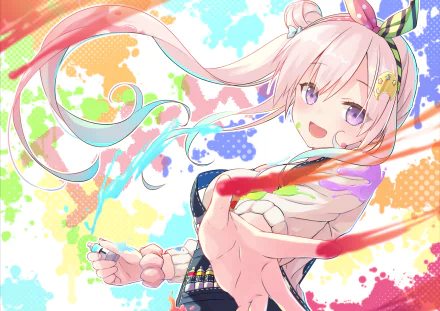 hololive Airani Iofifteen Anime Virtual Youtuber HD Desktop Wallpaper | Background Image